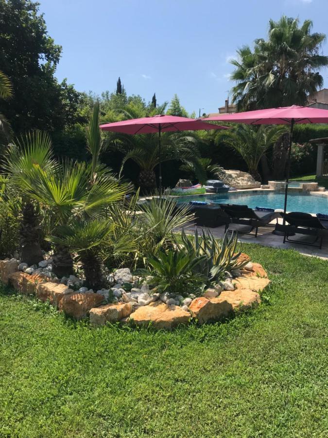 Luxueuse villa piscine et jacuzzi Saint-Paul-de-Vence Extérieur photo